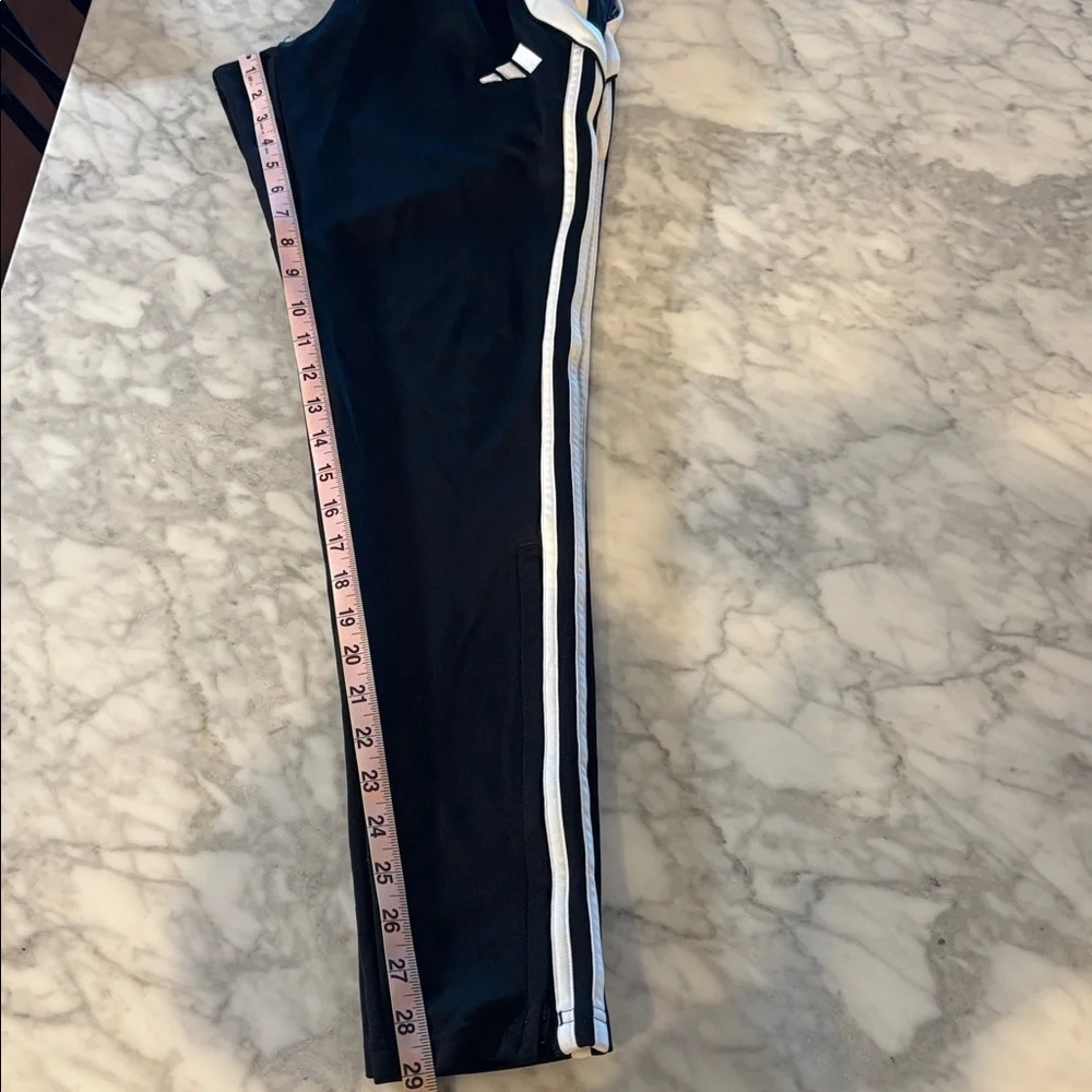 Adidas Men's Black tiro pant with White Accents, size small